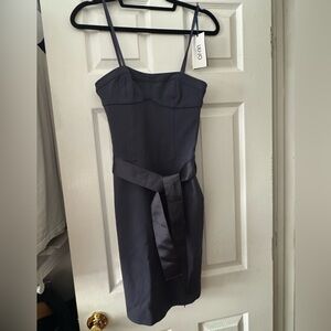 Liu Jo Dark Blue Midi Dress